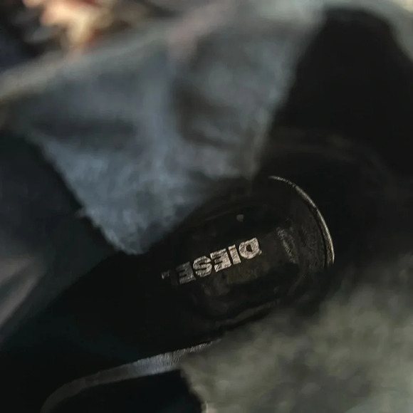 Diesel D-Zippher HA Ladies Diesel Just Above Ankle Boots - Picture 7 of 9